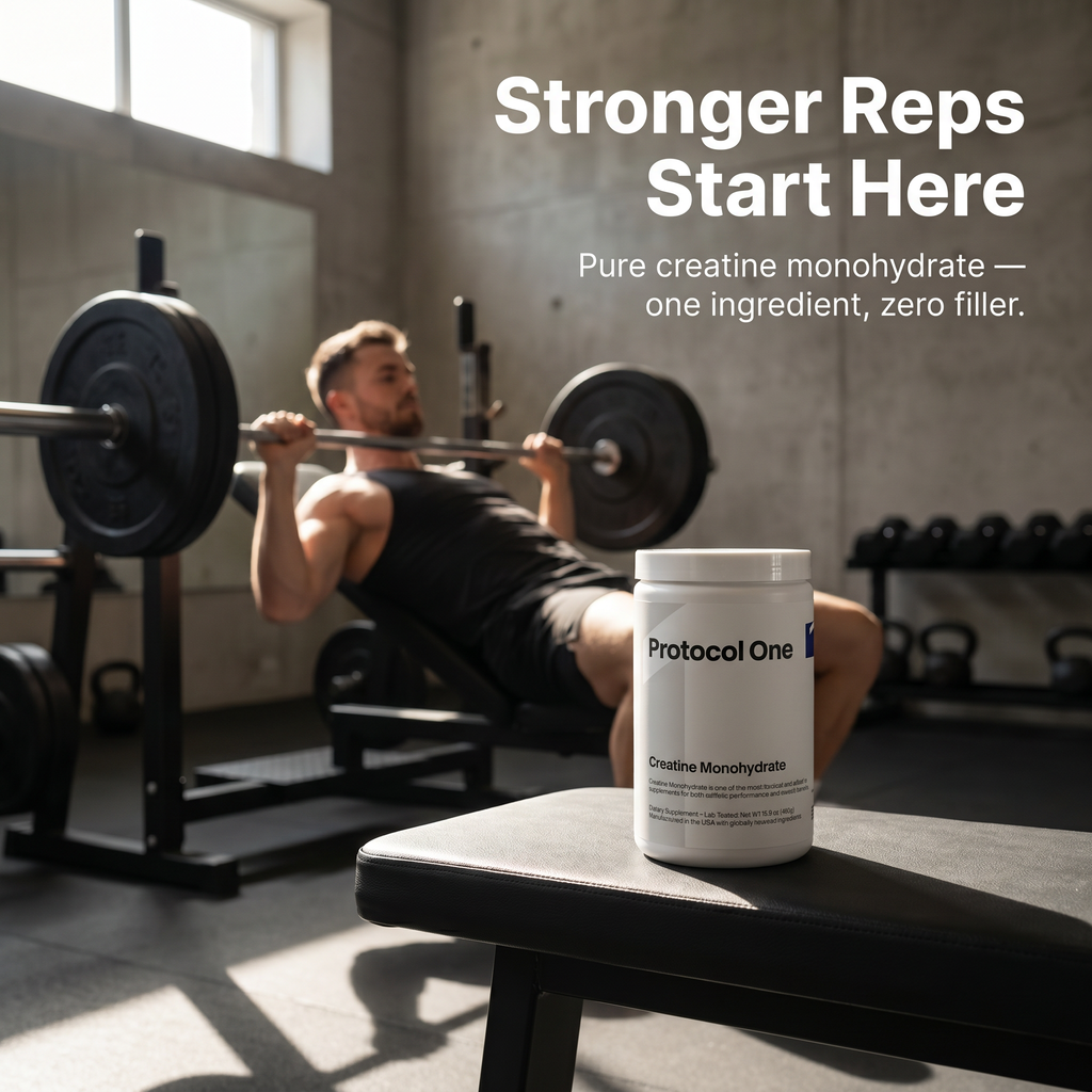 Protocol One Micronized Creatine Monohydrate | 90 Servings | Unflavored