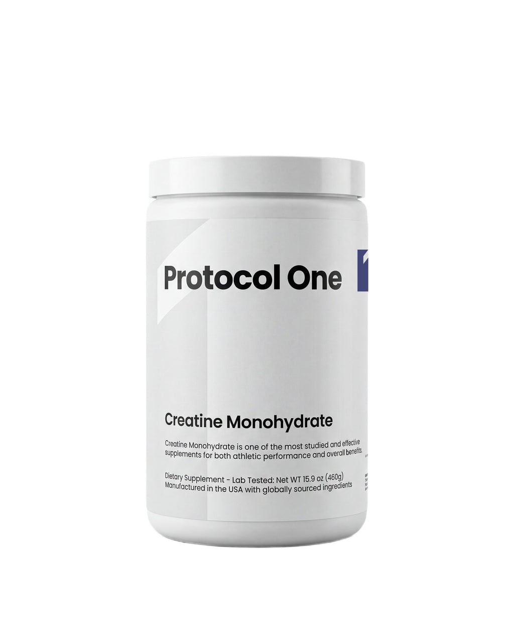 Protocol One Micronized Creatine Monohydrate | 90 Servings | Unflavored